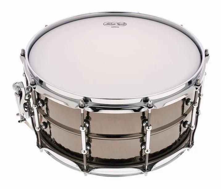 Ludwig LB417KT 14"x6,5" Black Beauty, vista frontale, photo 4