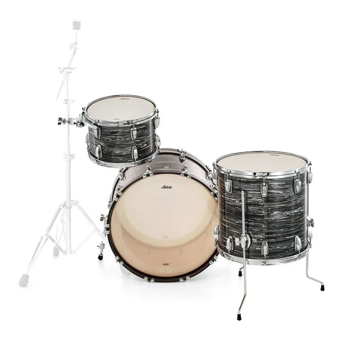 Ludwig Legacy Maple Fab Black Oyster, su sfondo neutro, photo 4