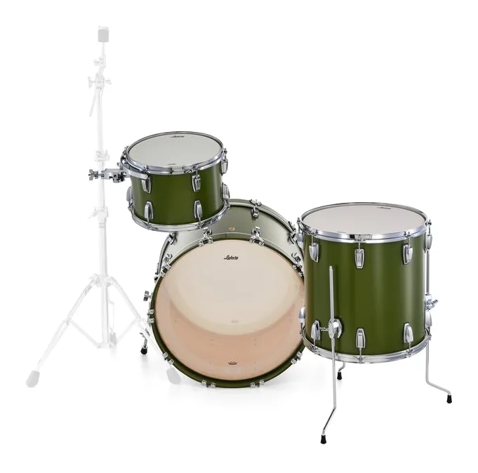 Ludwig Legacy Maple Fab Herit. Green, vista di lato, photo 4