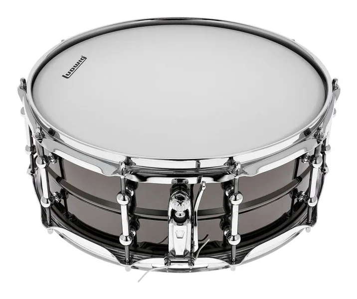 Ludwig 14"x5,5" Universal Brass Chrom, vista di tre quarti, photo 2