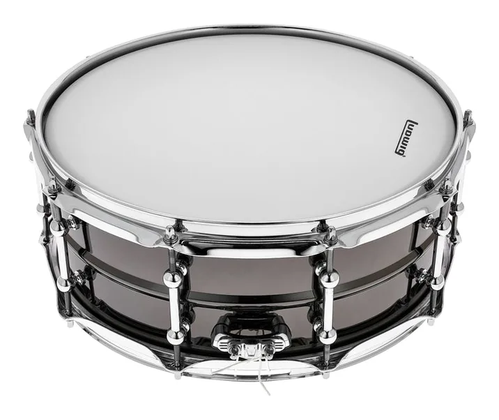 Ludwig 14"x5,5" Universal Brass Chrom, dettaglio ravvicinato, photo 3