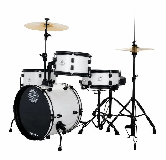 Ludwig Pocket Kit - Sugar Sparkle, dettaglio frontale