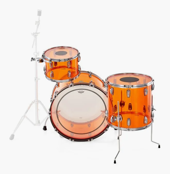 Ludwig Vistalite ProBeat Set Amber, vista dall'alto, photo 4