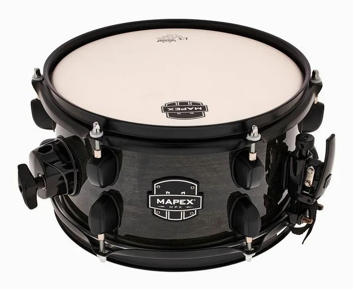 Mapex 10"x5,5" MPX Hybrid Snare BMB, dettaglio frontale