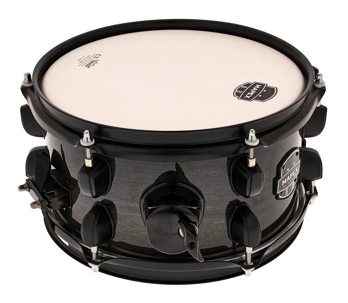 Mapex 10"x5,5" MPX Hybrid Snare BMB, su sfondo neutro, photo 2