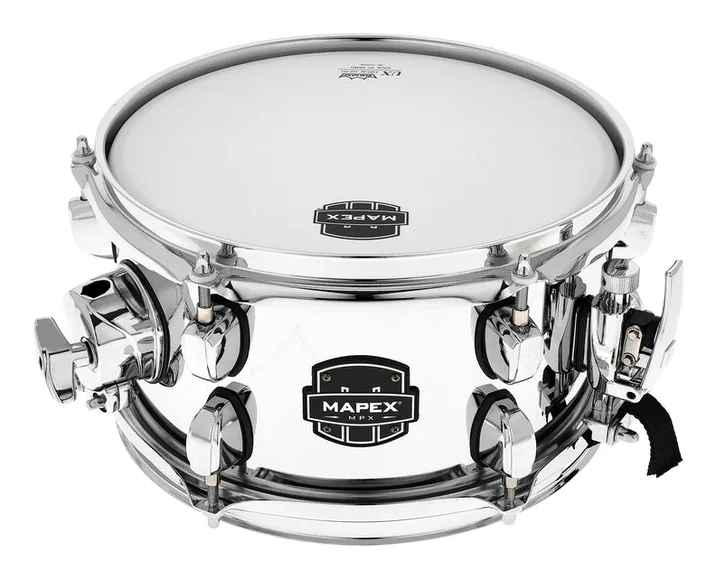 Mapex 10"x5,5" MPX Steel Snare CN, di fronte su sfondo neutro