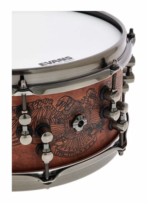 Mapex 12"x5,5" DL Warbird Snare Drum, vista di lato, photo 4