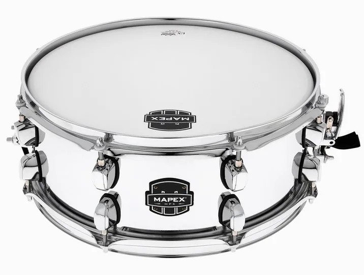 Mapex 14"x5,5" MPX Steel Snare CN, di fronte su sfondo neutro
