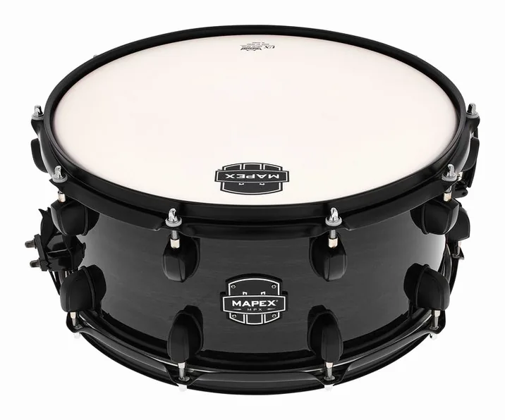 Mapex 14"x6,5" MPX Hybrid Snare BMB, vista frontale