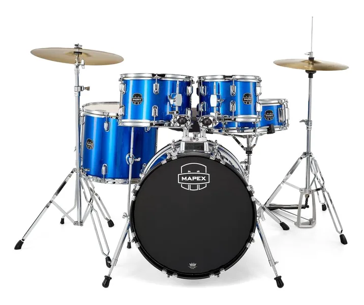 Mapex Comet Fusion 18"Indigo Blue#IB, vista frontale, photo 2
