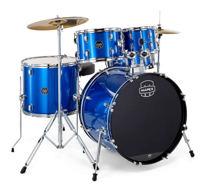 Mapex Comet Stage Indigo Blue #IB, su sfondo neutro, photo 3