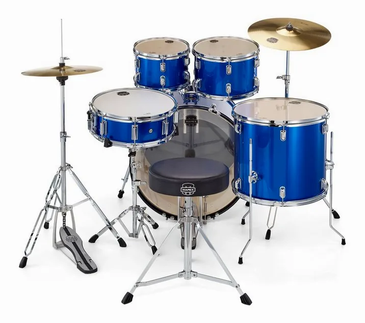 Mapex Comet Stage Indigo Blue #IB, vista frontale, photo 4