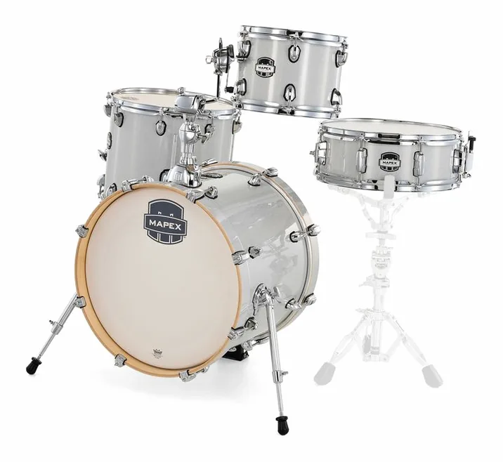 Mapex Mars Birch Bebop Shell Set DT, su sfondo neutro