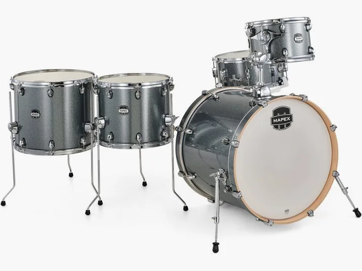 Mapex Mars Birch Rock+ Shell Set MI, su sfondo neutro, photo 3