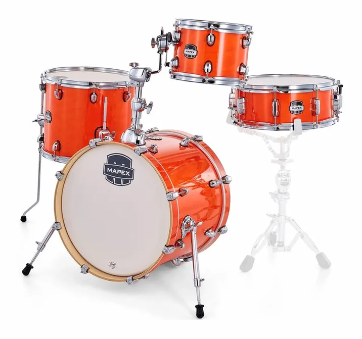 Mapex Mars Maple Bebop Shell Set OG, dettaglio frontale