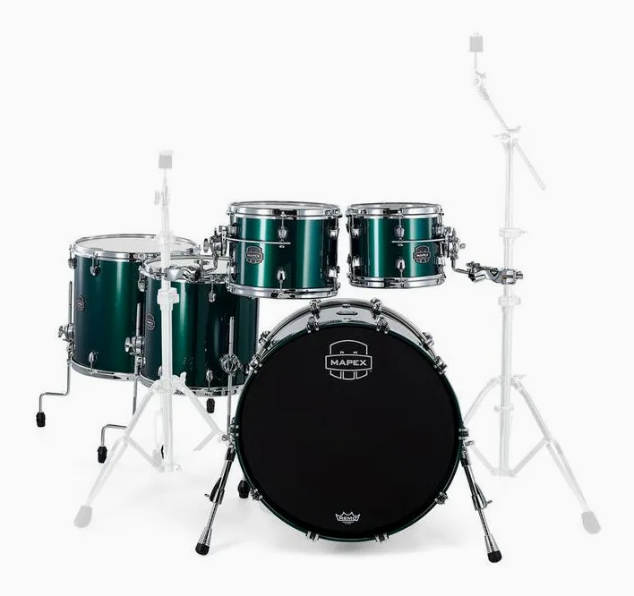 Mapex Saturn Evolution Maple -PQ, su sfondo neutro, photo 2