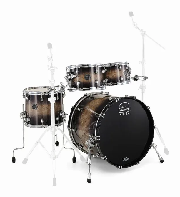 Mapex Saturn VI Fusion Black Ink, vista frontale, photo 3