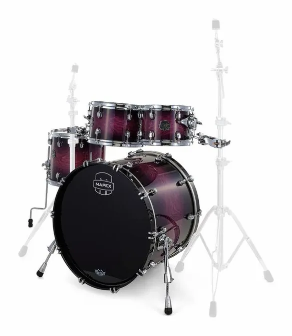 Mapex Saturn VI Fusion Royal Purple, vista frontale