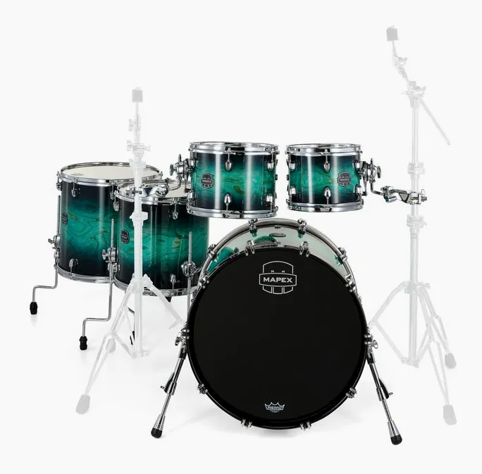 Mapex Saturn VI Stage+ Marine Teal, vista dall'alto, photo 2