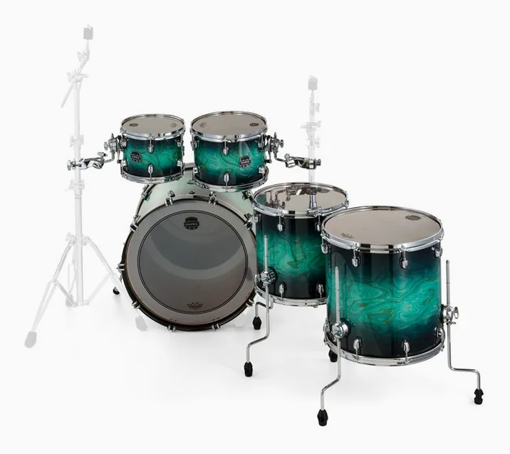 Mapex Saturn VI Stage+ Marine Teal, vista di lato, photo 4