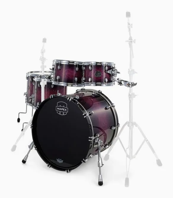 Mapex Saturn VI Stage+ Royal Purple, dettaglio frontale