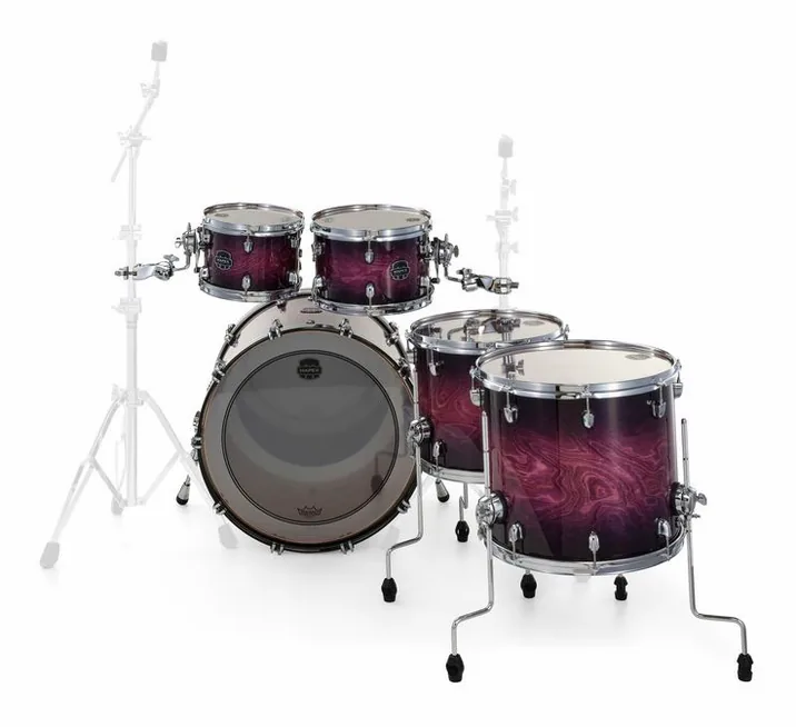 Mapex Saturn VI Stage+ Royal Purple, vista dall'alto, photo 4