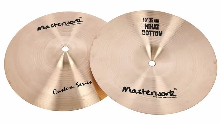 Masterwork 10" Custom Hi-Hat, vista frontale, photo 3