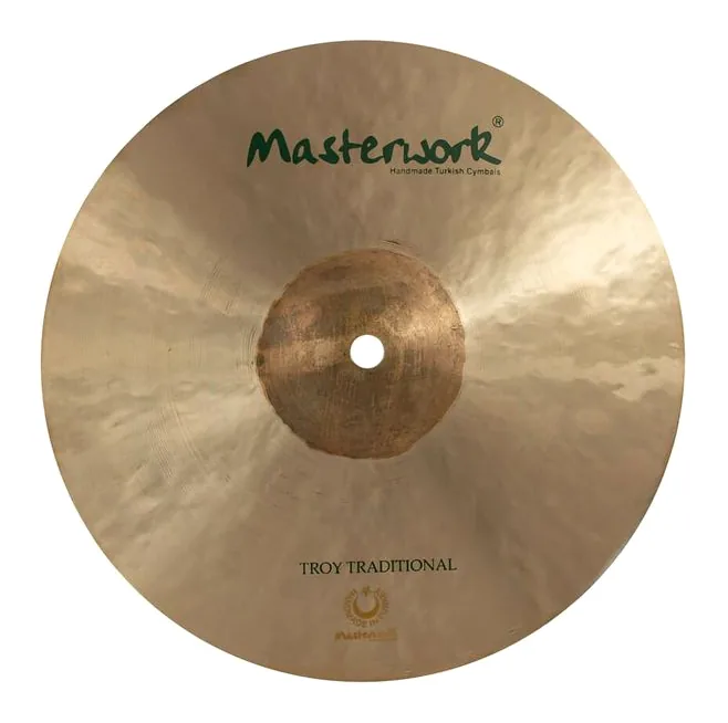 Masterwork 10" Troy Traditional Splash, vista frontale