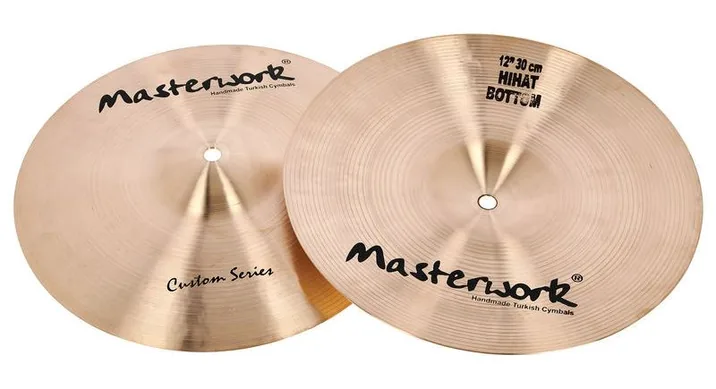 Masterwork 12" Custom Hi-Hat, vista dall'alto, photo 3