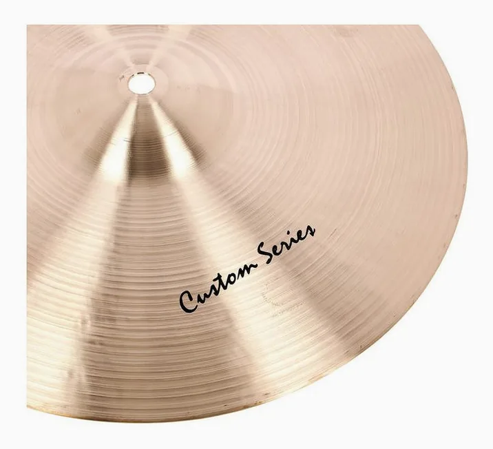 Masterwork 13" Custom Hi-Hat, su sfondo neutro, photo 4