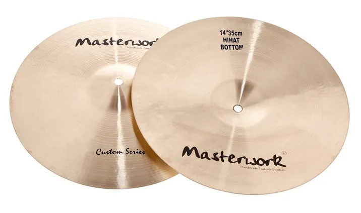 Masterwork 14" Custom Hi-Hat, vista di lato, photo 3