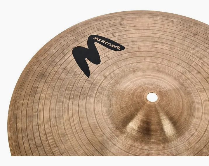 Masterwork 14" Jazz Master Crash, su sfondo neutro, photo 4