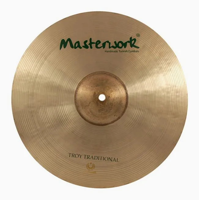 Masterwork 14" Troy Traditional Hi-Hat, dettaglio frontale