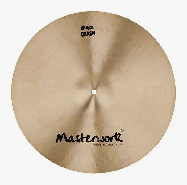 Masterwork 18" Custom Crash, vista di tre quarti, photo 2