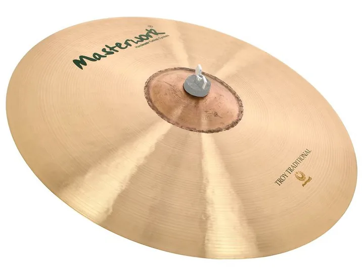Masterwork 20" Troy Traditional Crash, di fronte su sfondo neutro