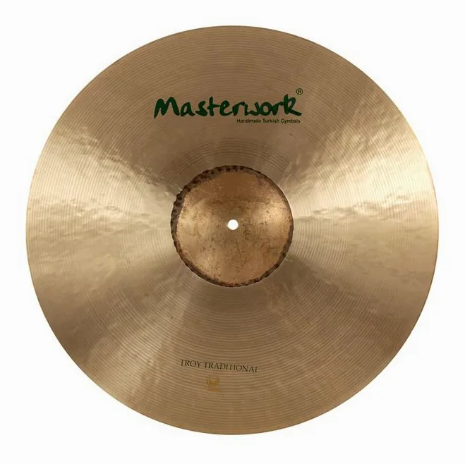 Masterwork 21" Troy Traditional Ride, vista frontale