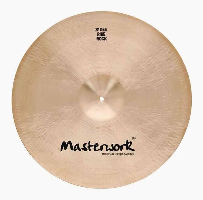 Masterwork 22" Custom Rock Ride, vista di tre quarti, photo 3