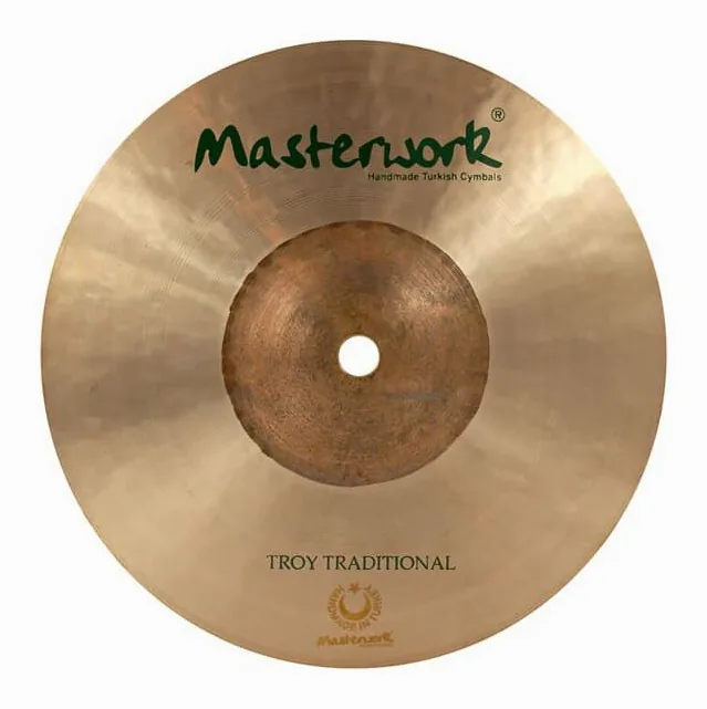 Masterwork 8" Troy Traditional Splash, vista frontale