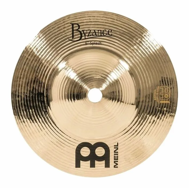 Meinl 06" Byzance Splash Brilliant, vista frontale, photo 2