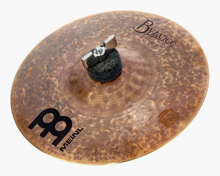 Meinl 08" Byzance Dark Splash, su sfondo neutro