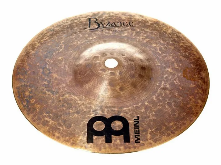 Meinl 08" Byzance Dark Splash, vista frontale, photo 2