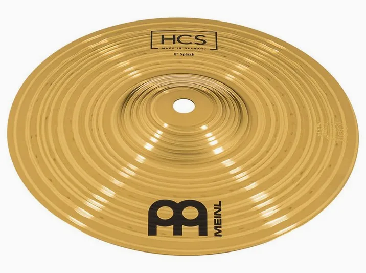 Meinl 08" HCS Splash, vista frontale
