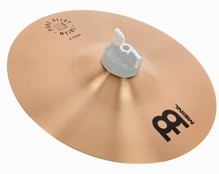 Meinl 08" Pure Alloy Splash, di fronte su sfondo neutro
