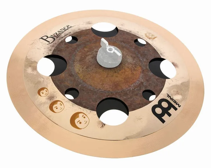 Meinl 10"/12" L. Holland Baby Stack, vista frontale