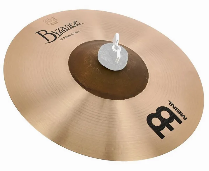 Meinl 10" Byzance Polyphonic Splash, di fronte su sfondo neutro