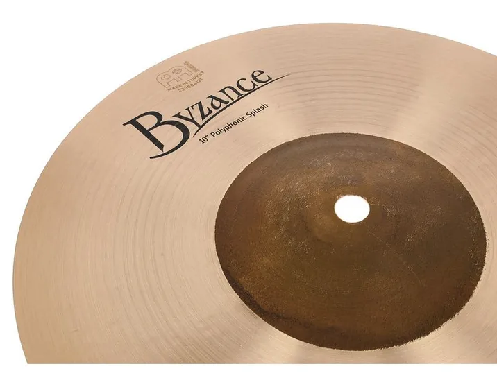 Meinl 10" Byzance Polyphonic Splash, su sfondo neutro, photo 4