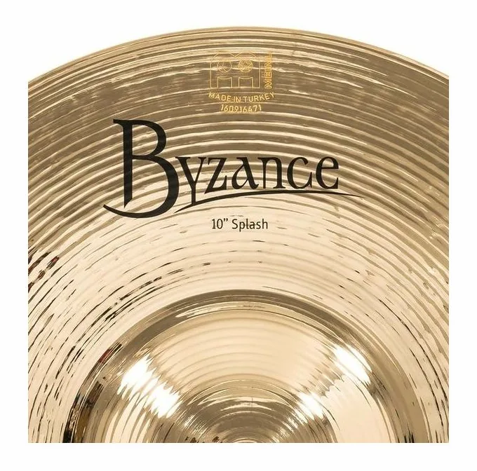 Meinl 10" Byzance Splash Brilliant, vista di lato, photo 4
