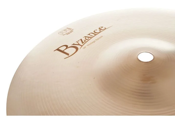 Meinl 10" Byzance Vintage Splash, vista di lato, photo 4