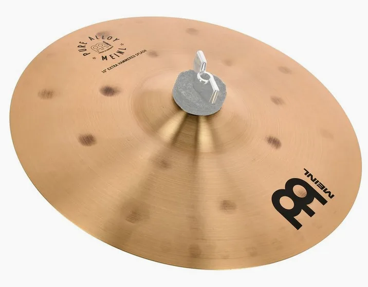 Meinl 10" Pure Alloy Ex. Ham. Splash, vista frontale