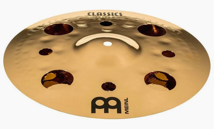 Meinl 12" Classic Custom Trash Stack, su sfondo neutro